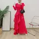 Long Pleated Gown Accept Customized Color by Pleats Clothing 3