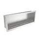 Stainless Steel Single Side Openning Insert Ethanol Fireplace