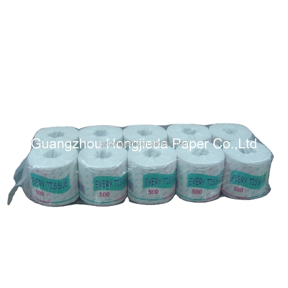 Toilet Tissue Rolls - White 2-ply Embossed, Recycled Paper, Ultra Soft 1
