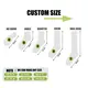 Men's Cotton Athletic Socks None - - Huayang 5