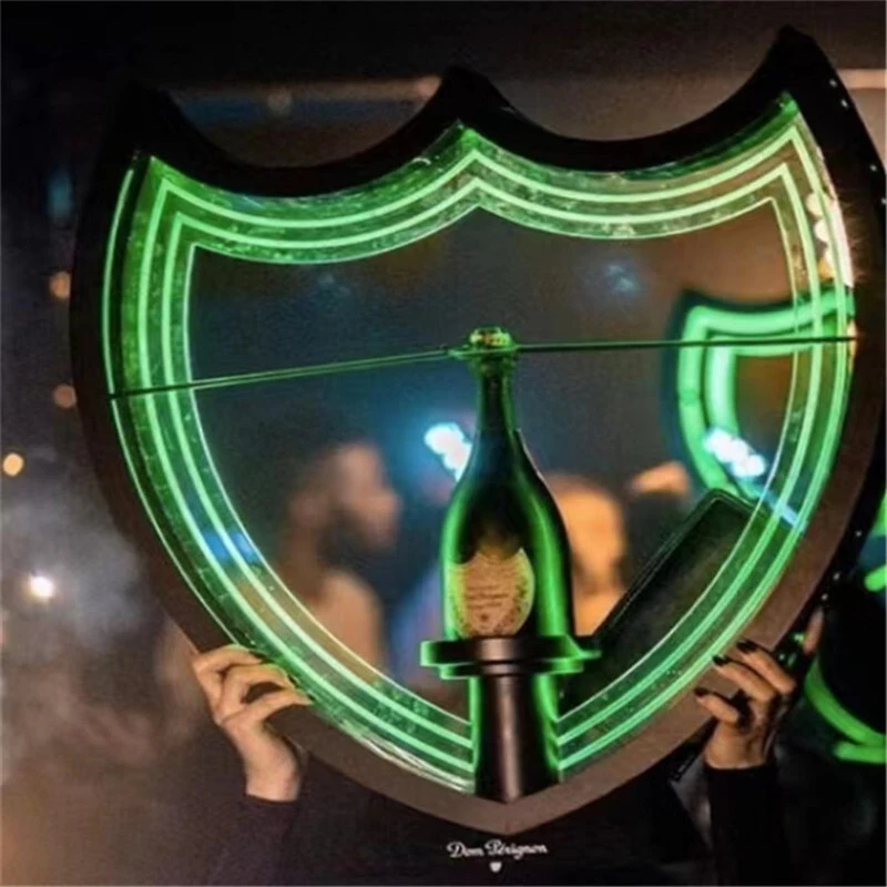 LED Dom P Champagne Bottle Presenter Vip Display 1
