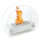 Table Top Bio Ethanol Fireplace White by NEW IMAGE 2