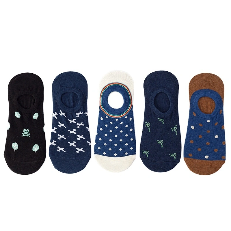 Colorful Cotton Ankle Happy Socks - In Stock 1