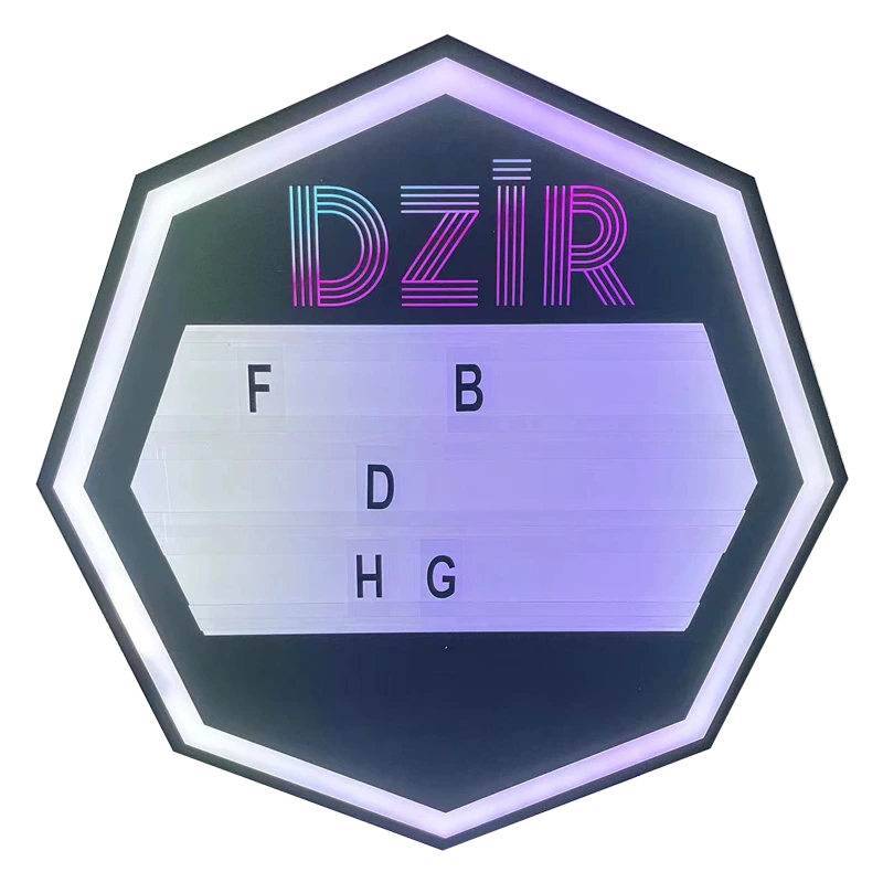 LED Marquee Message Board with Customizable Acrylic Letter Box 1