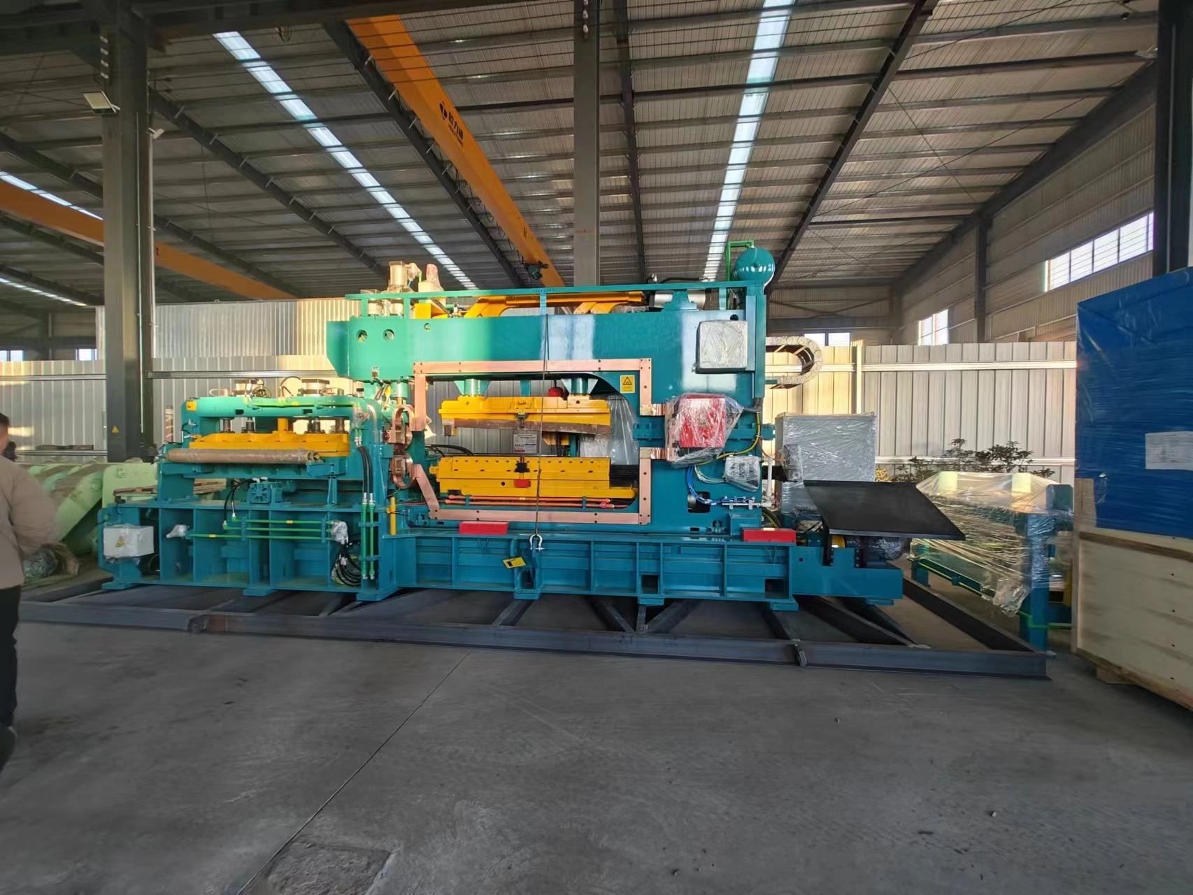 UAE Coils Hot-dip Galvanizing Line and Bangladesh Colour Coating Line Progress