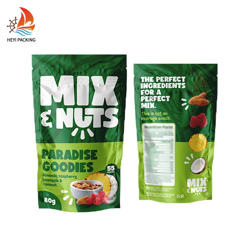 Reusable Matte Frosted Snack Packaging Pouch Bag 1