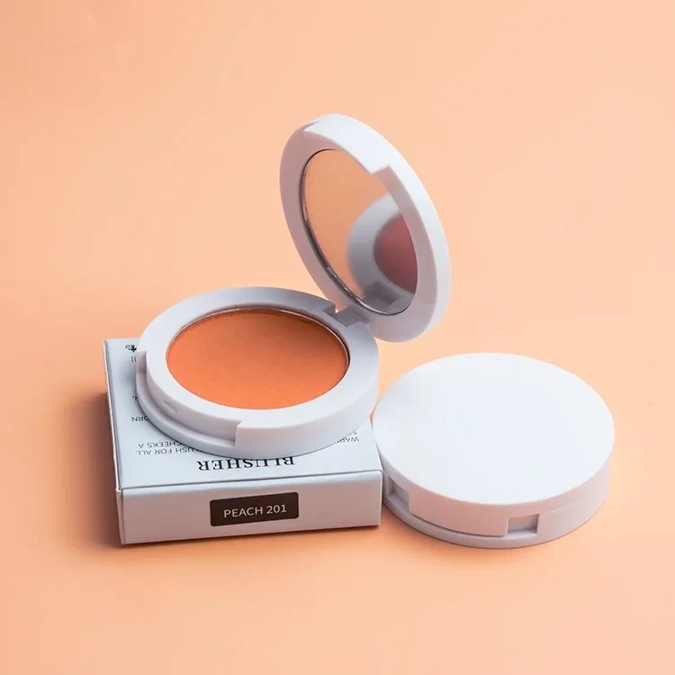 Mlm Custom Makeup New Trendy Blush Palette Private Label Multi-purpose Pressed Blush Single Cute Cheek Blushes 1