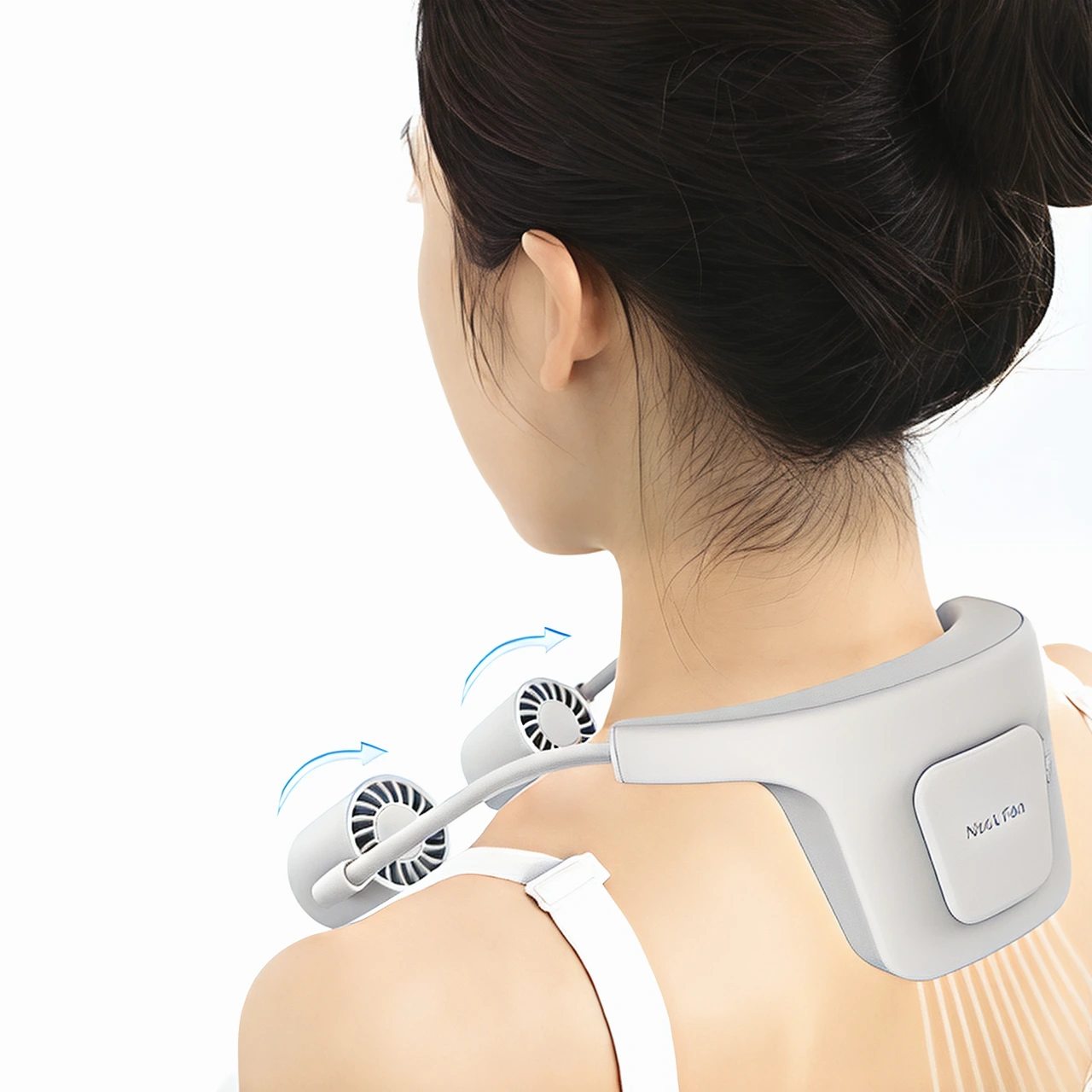 Wearable neck fan 1