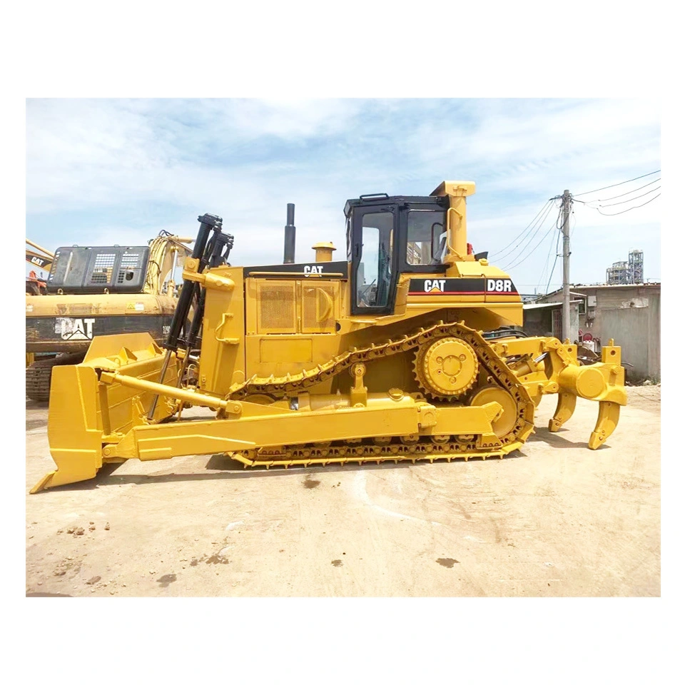 Bulldozer Caterpillar D8R di alta qualità con scarificatore, D7R D7G D7H 1