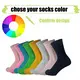 Toddler Socks with Grips Shiny Stocking - - Huayang 4