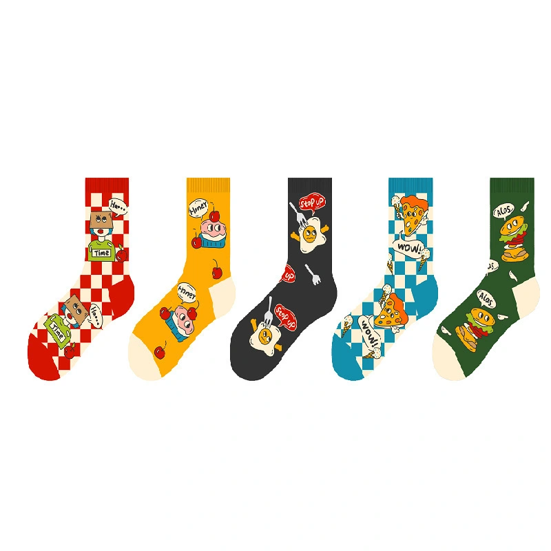 Custom Colorful High Quality Men Women Socks 1