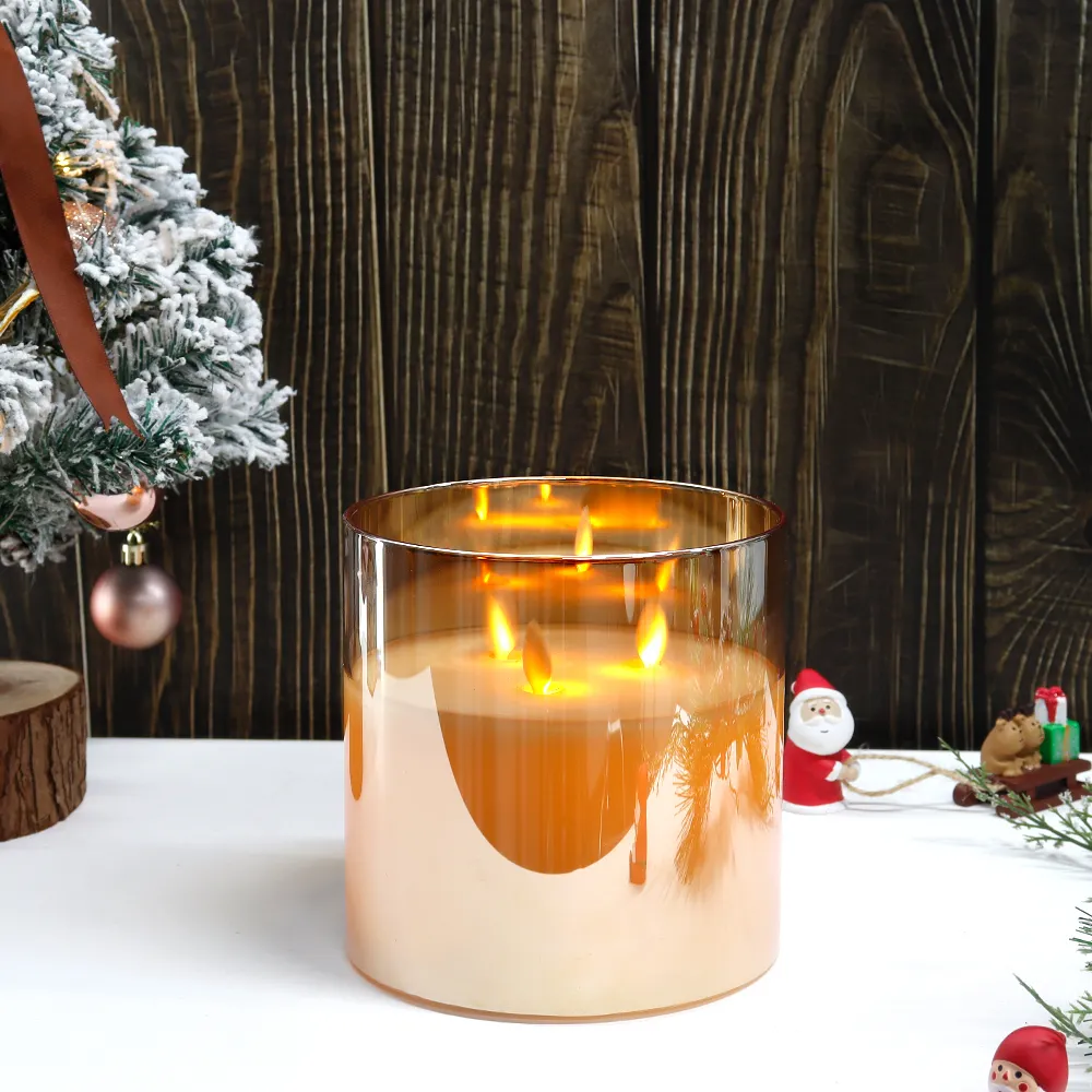 Flameless Candles with Remote Home Garden Wedding Parties Birthday - - NEW IMAGE 3
