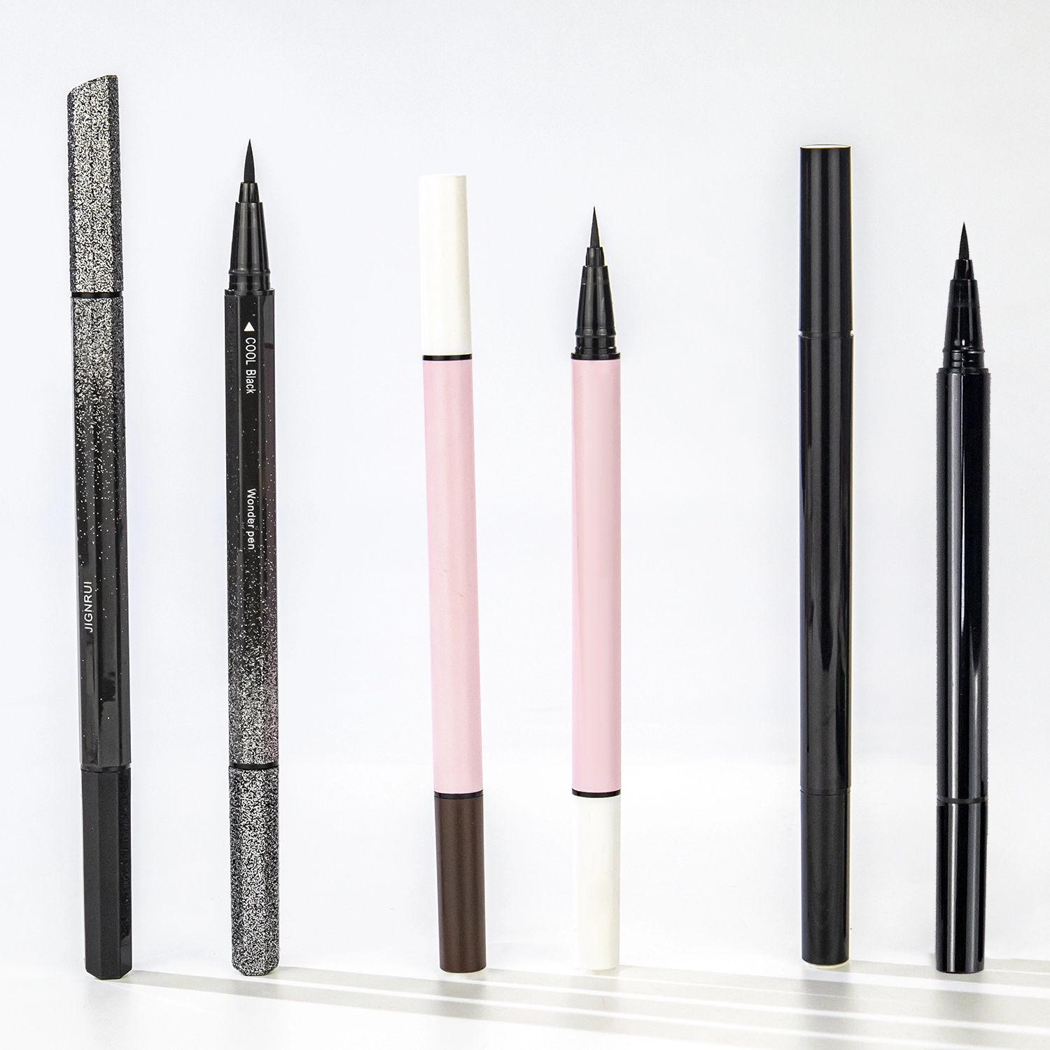 New Private Label Custom Your Logo Magic Eyeliner Black And Clear Double-ended Adhesive Eyeliner Paper Waterproof Liquid Adults 1