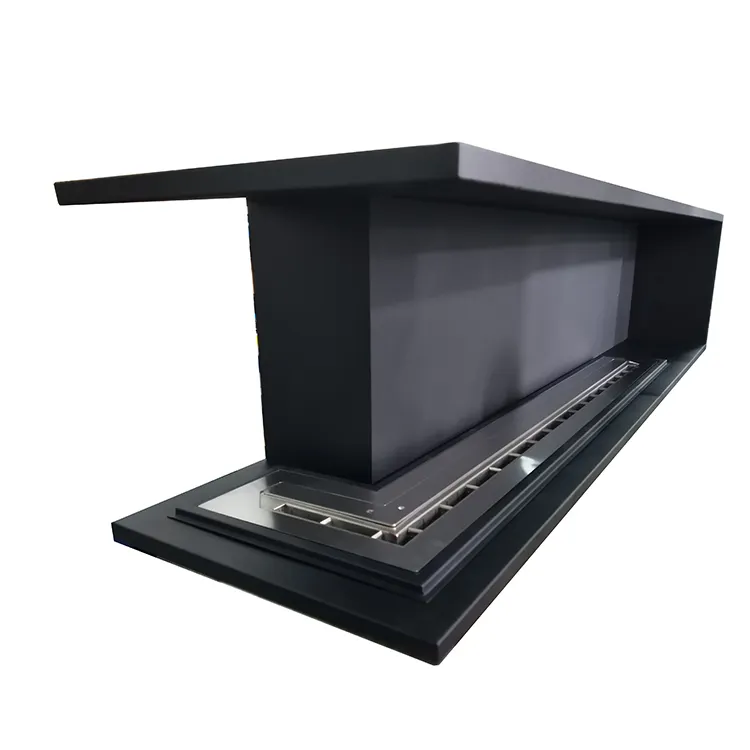 Corner Bio Ethanol Fireplace