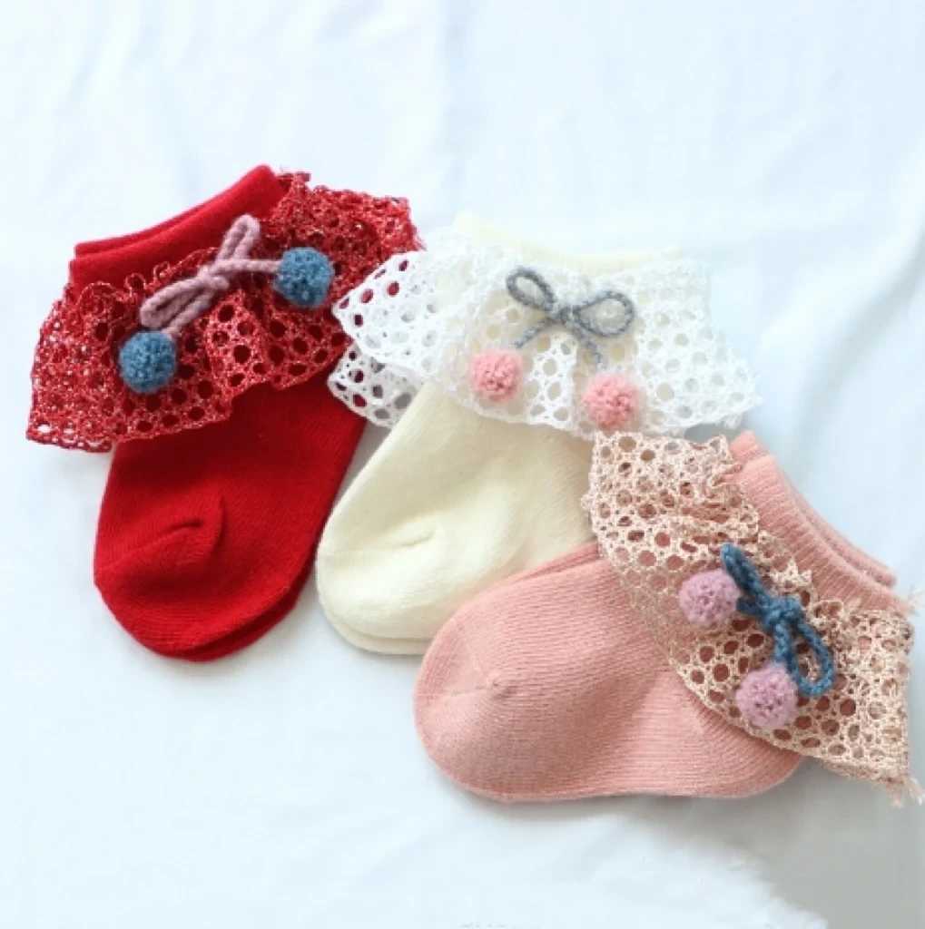 Custom Baby Crew Socks - Soft Quality for Baby Dress 1