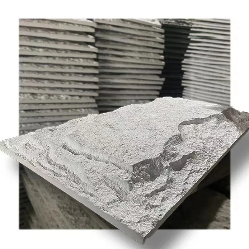 Polyurethane Feather Stone Wall Panels Waterproof Pu Material Art Wall Tile 3d Pu Culture Stone Wall Panel For House Decor 1