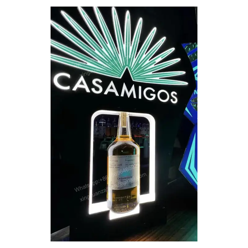 Led Letter Board Bottle Presenter for Bar Customized Shapefactory 2