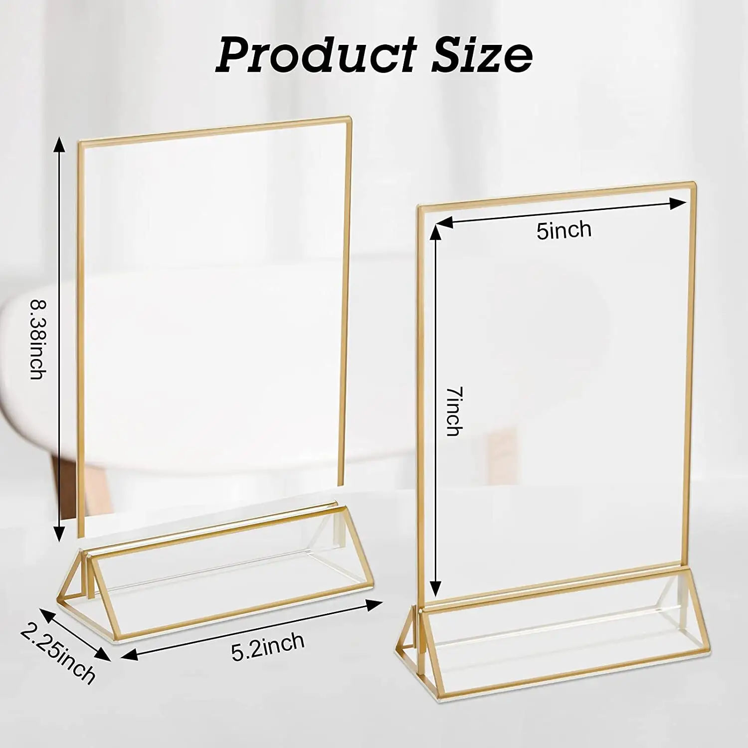 Acrylic Card Holder Customized Logo - - HQ ACRYLIC 2