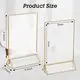 Acrylic Card Holder Customized Logo - - HQ ACRYLIC 2