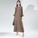 Black Pleated Gown Trade Assurance Or Asclient's Requirement. - - Pleats Clothing 5