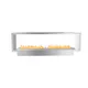stainless steel fireplace