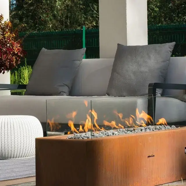 Water Vapor Architect Firm Ethanol Fireplaces by SEFIRE 6