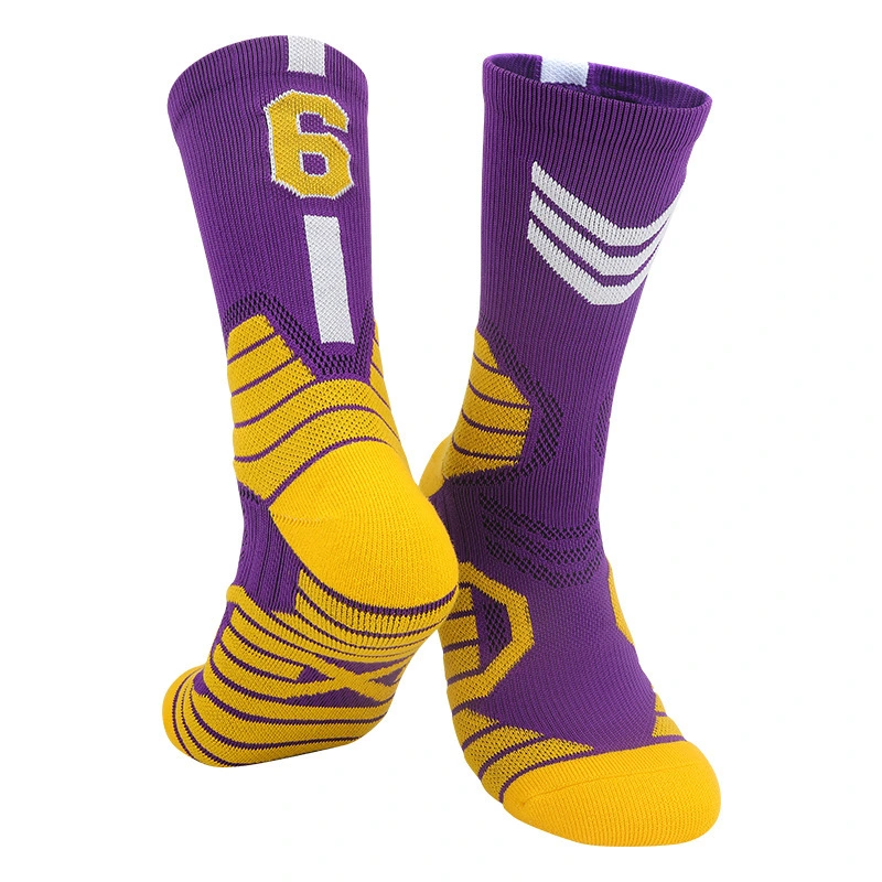 Cotton Basketball Crew Socks for Child and Adult Sports 1
