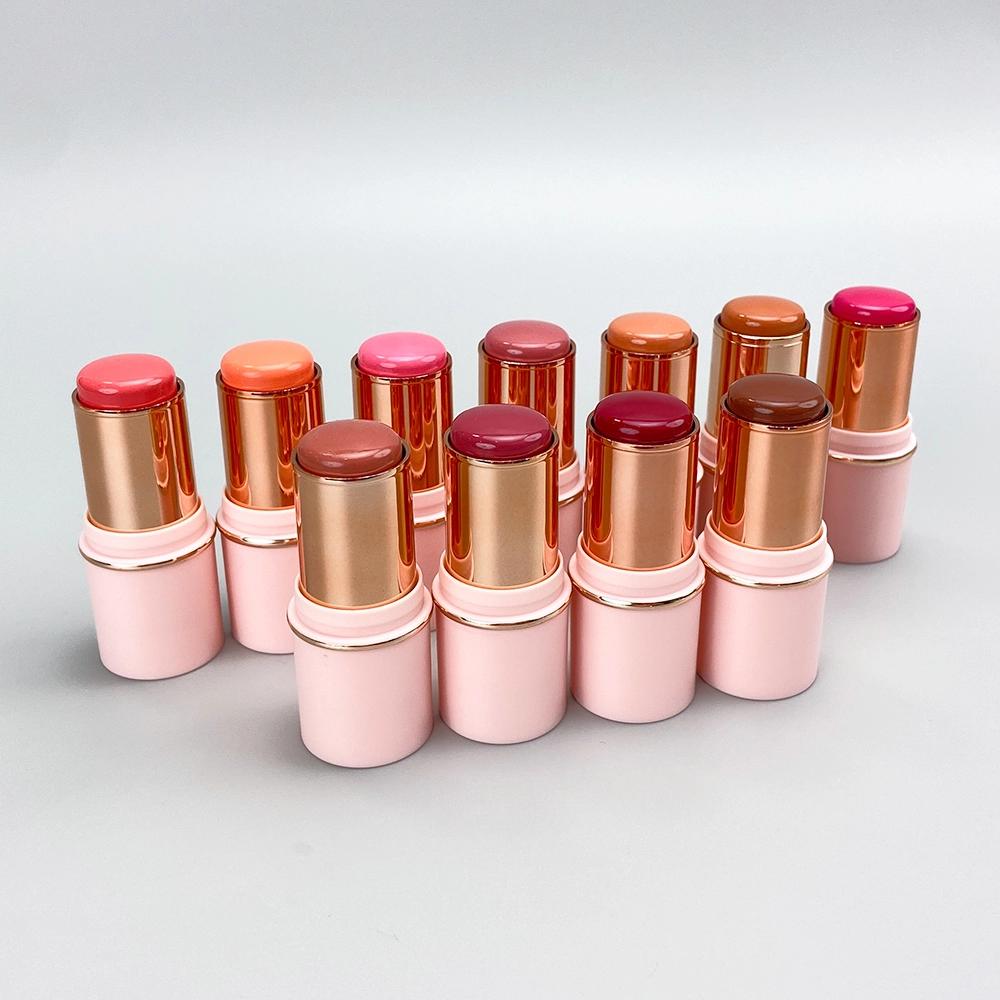 Mlm Custom Makeup Face Blush Stick For Cheek Lip Matte Finish Blush Custom Logo 11 Colors Vegan Cruelty Free Cream Gel Blush 1