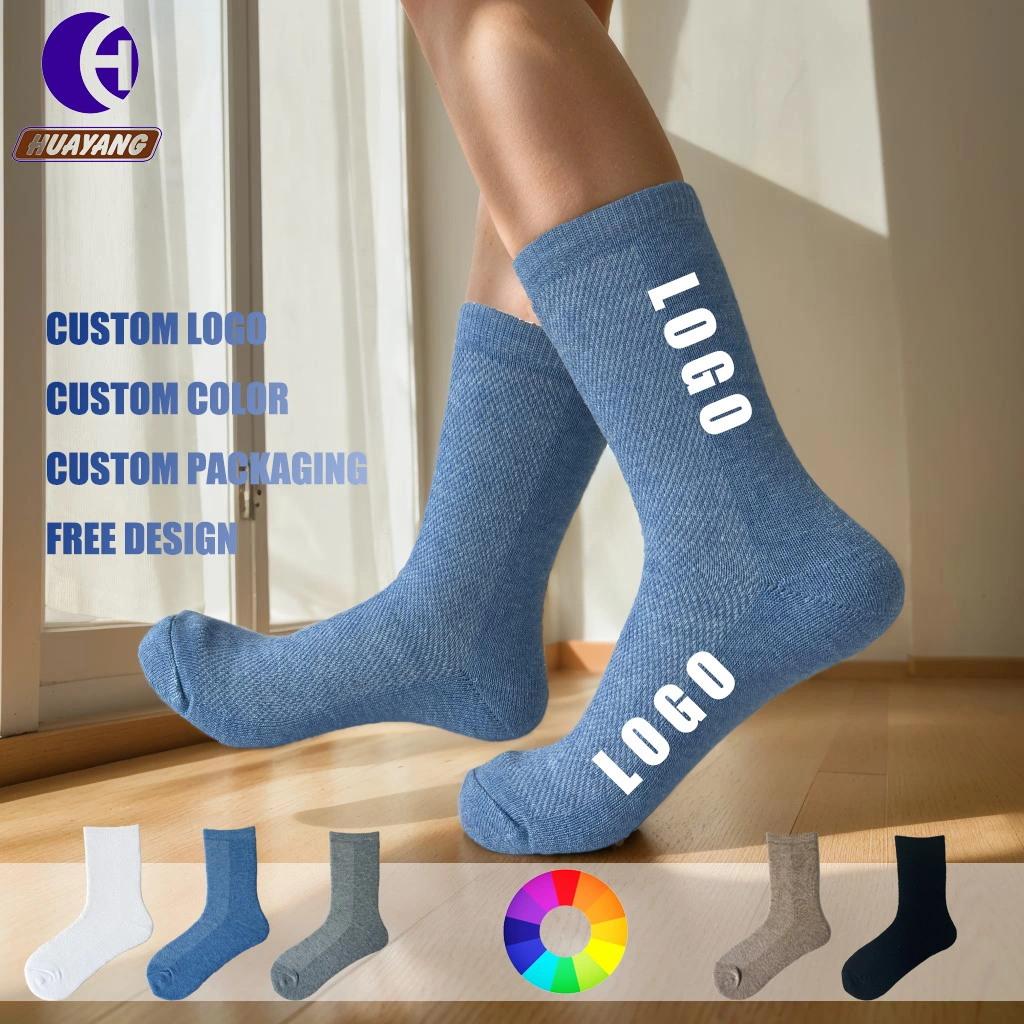 Chaussettes de sport à tricoter personnalisées pour la saison printanière - Hy-s-038 1
