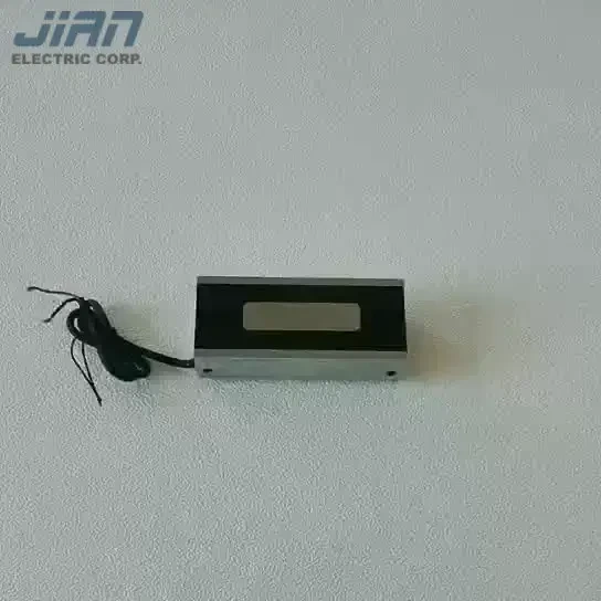 24VDC 60W 700N Permanent Electromagnet with connect plate JSP-904024K 1