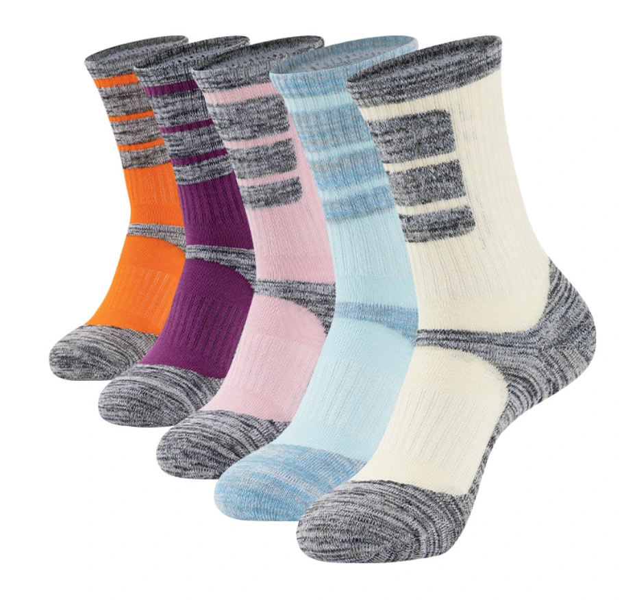 Custom Adult Crew Logo Cotton Knitting Sports Socks - Wholesale Quality OEM 1