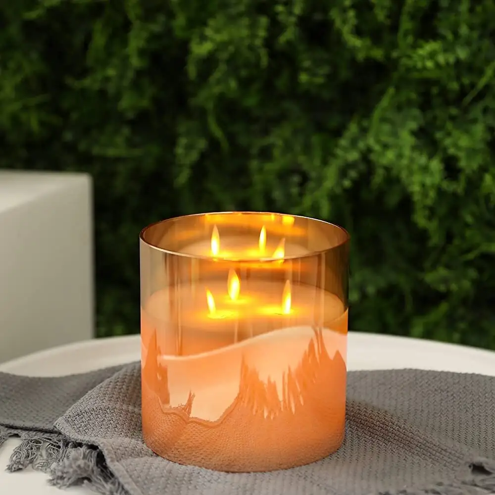 Flameless Candles with Remote Home Garden Wedding Parties Birthday - - NEW IMAGE 6