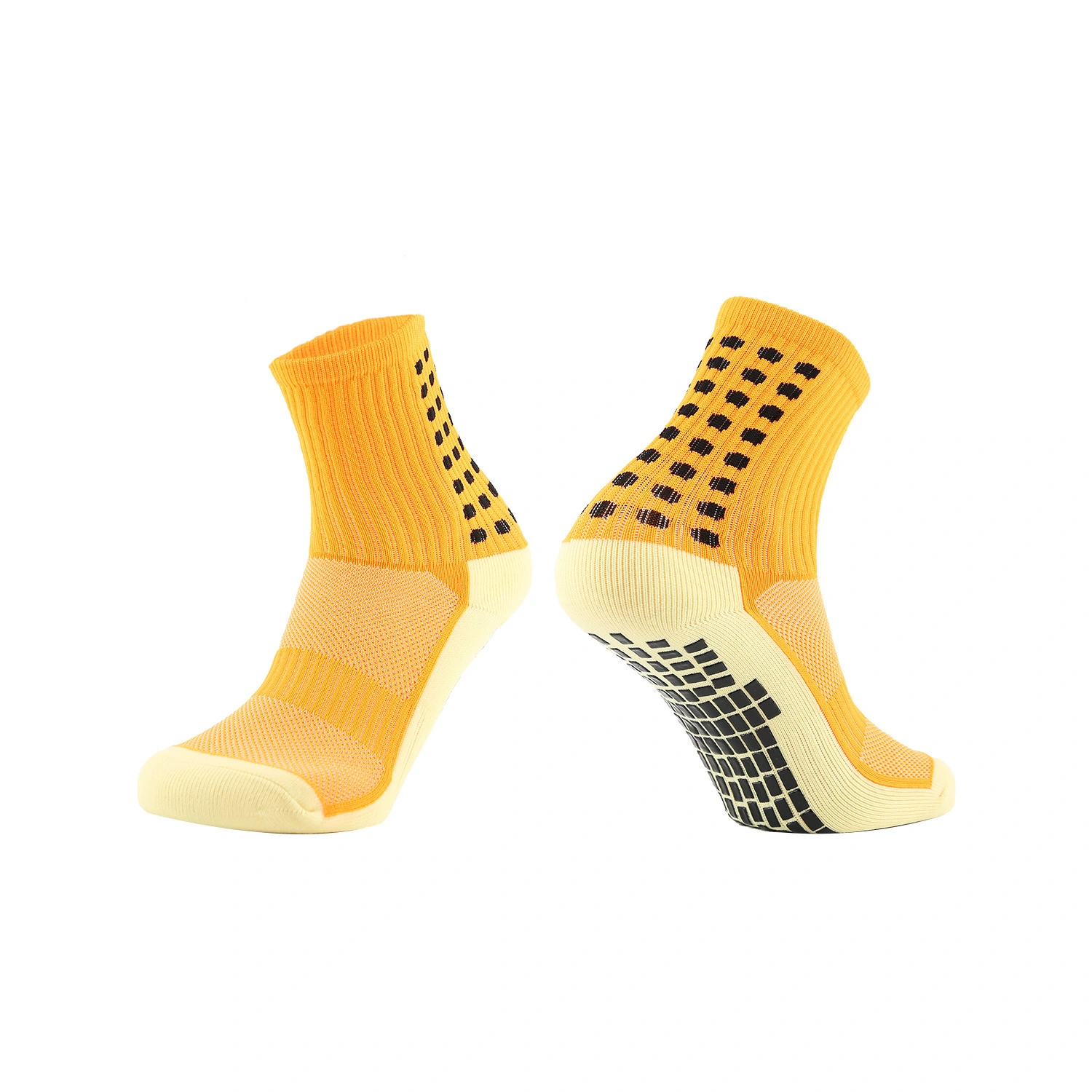 Elite Custom Non Slip Sports Crew Grip Socks 1