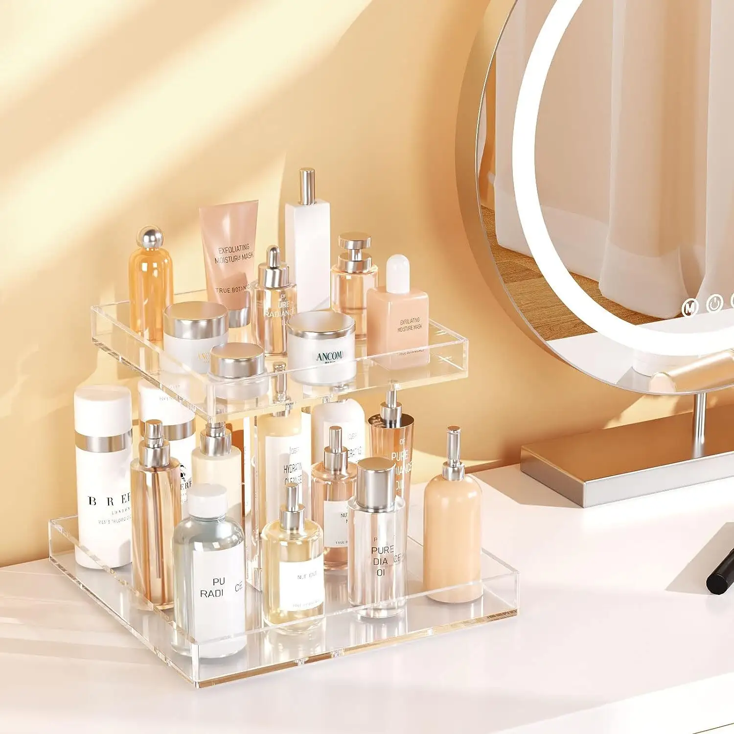 Countertop Cosmetic Display Pure Handmade Wholesale - HQ ACRYLIC 4