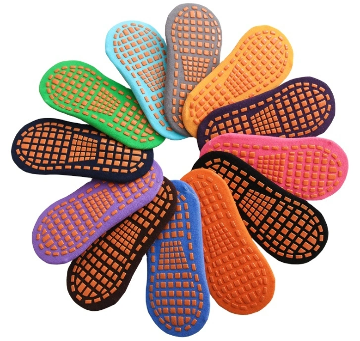 Custom Cotton Antislip Trampoline Socks - 12 Colors 1