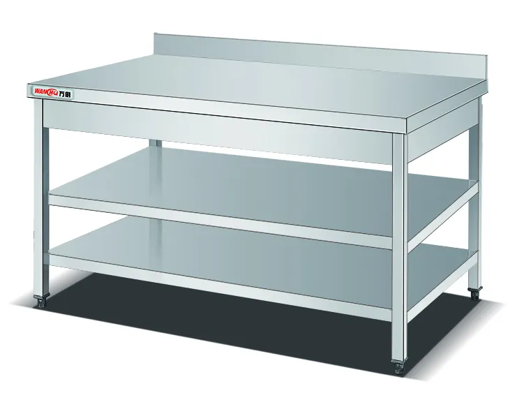 Stainless Workbench with Drawers S/s Storage Cabinet by WANCHU 5