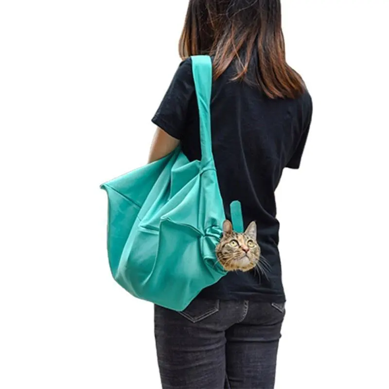 Factory wholesale Small Dog Sling Carrier Adjustable Strap & Zip Pocket Suitable for Puppies-xinchen 1
