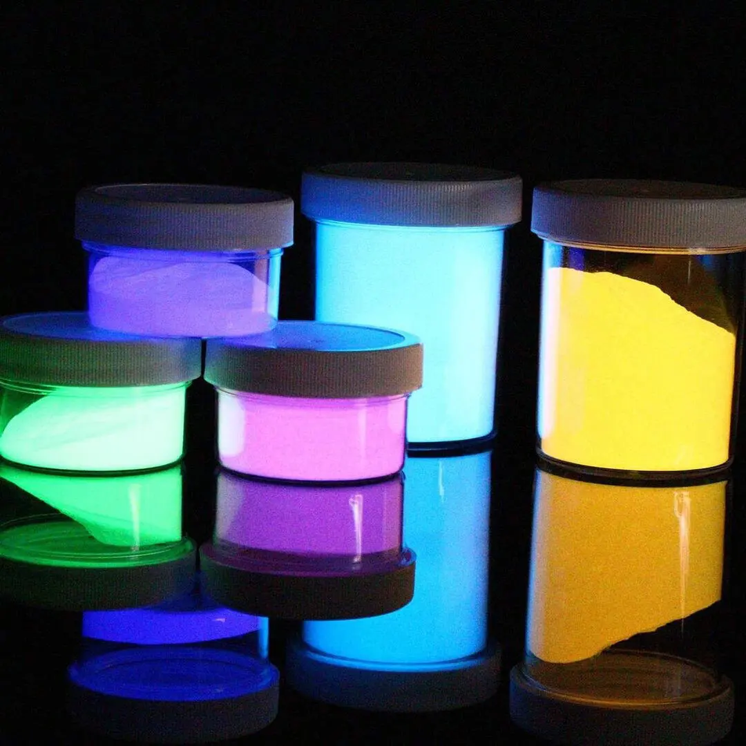 Mlm Custom Makeup Factory Price Fluorescent Pigment Long-lasting,Efficient And Long-lasting Colorful Glow In Dark Powder 1