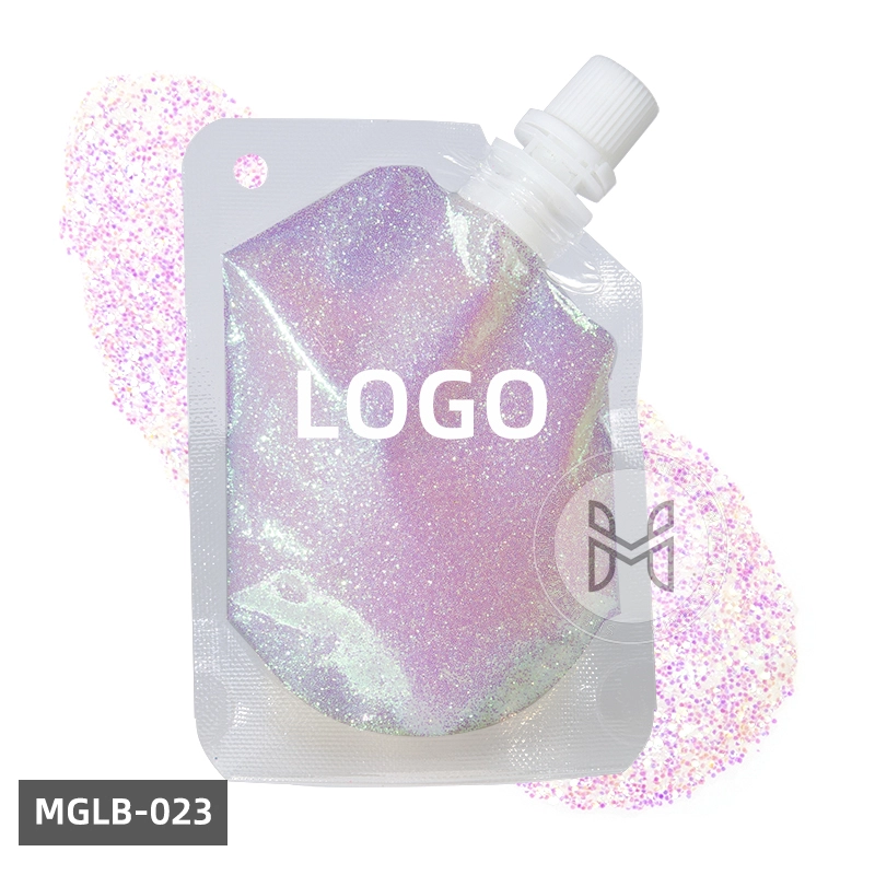 Mlm Custom Makeup Hot Selling Sparkling Party Glitter Cosmetic Private Non Toxic Body Glitter Pocket Gel Liquid Eyeshadow Cream 1
