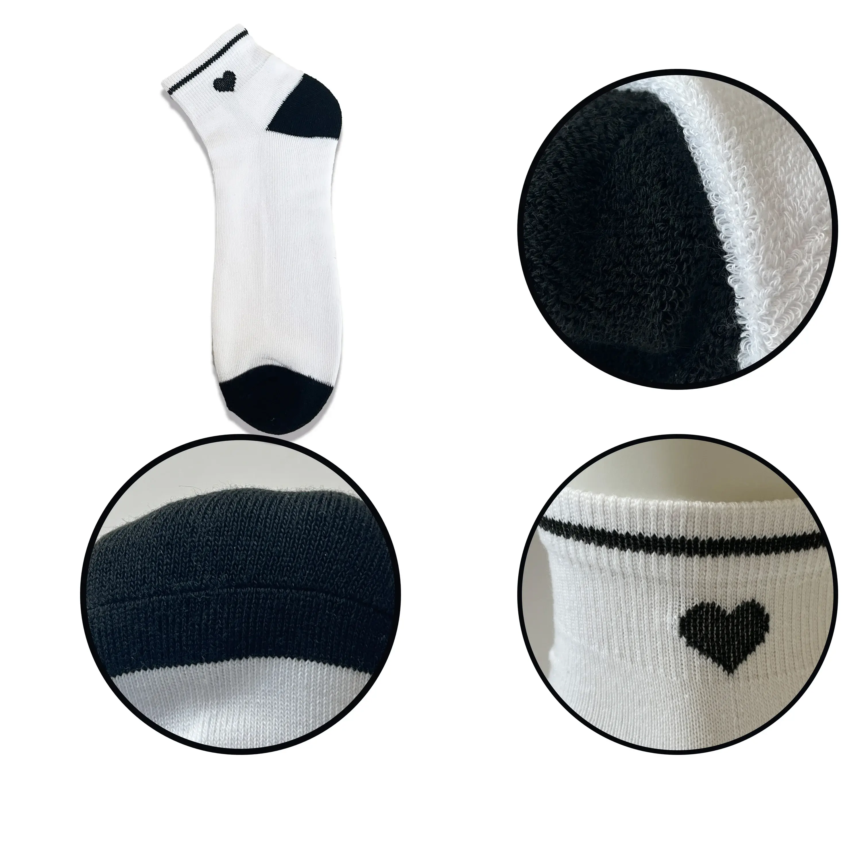 Mens Sneaker Socks Kids Polyester Sports Socks by Huayang 3