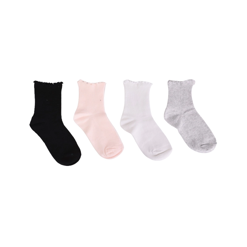 Custom Soft Socks for Girls 2-12 Years Wholesale 1