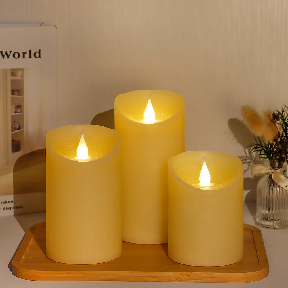 Rechargeable Battery Candles Valentine's Day by NEW IMAGE 5