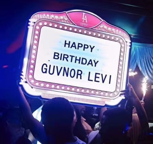 LED Marquee Letter Board with Acrylic Message and VIP Bottle Presenter-1733986794776701 1
