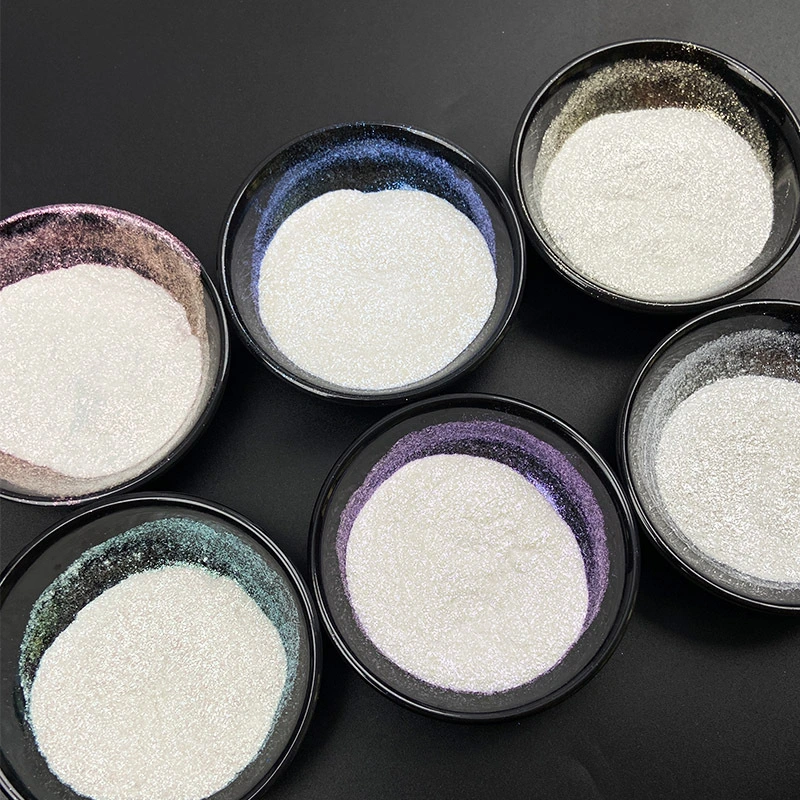 Wholesale Chameleon Pigment Essentials Nail Glow Powder Makeup Body Glitter Eye Shadow Mica Powder Body Glitter 1