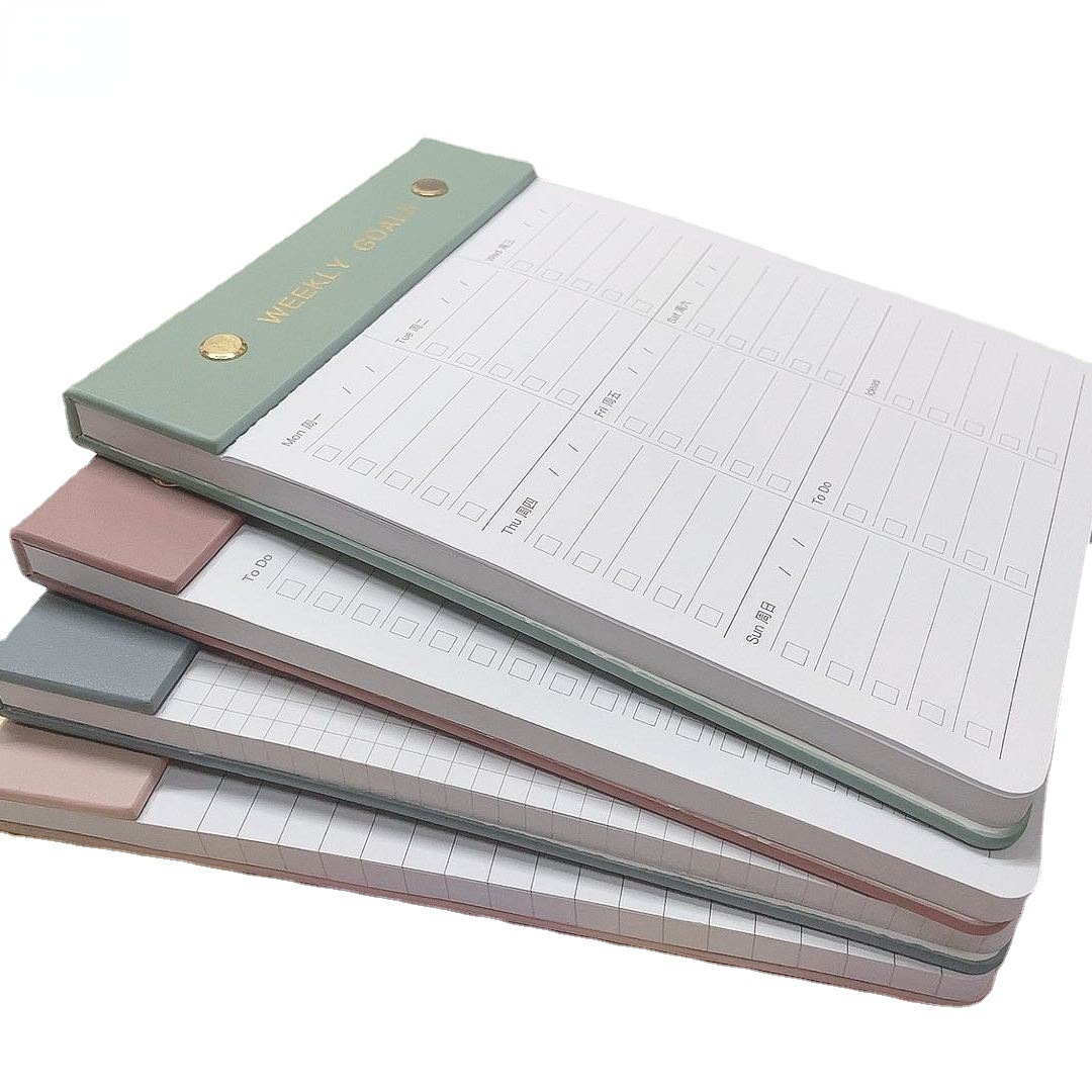 Ensemble de stylo gel de 0,5 mm en cuir PU A5 0,5 mm 1