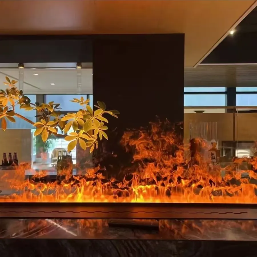 Heatless Water Vapor Fireplace Graphic Design - - SEFIRE 6