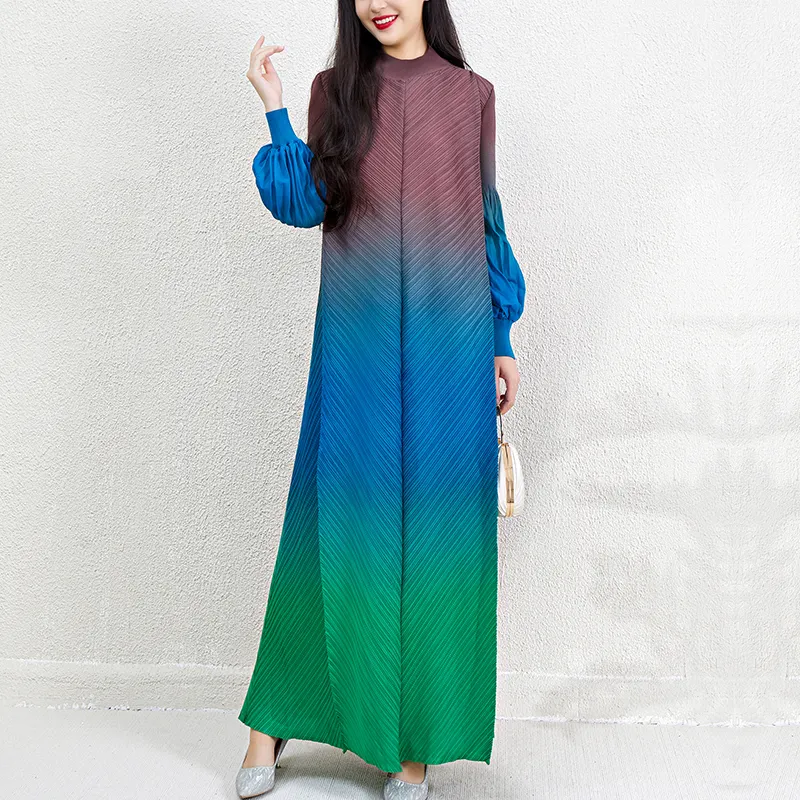 Long Pleated Gown One Size & Customized by Pleats Clothing 3