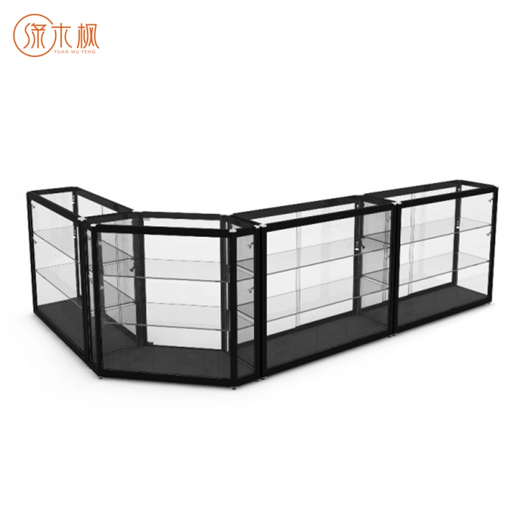 High Quality Glass Showcase for Retail Shop Interior Design YMF-017 Modern 1