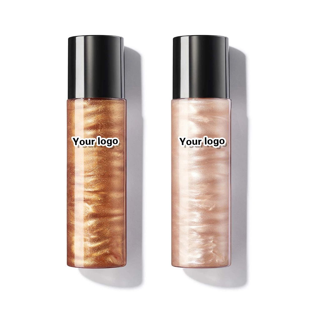 Mlm Custom Makeup Long Lasting Liquid Highlighter Face Body Makeup Setting Organic Highlight Spray Shimmer Product 1