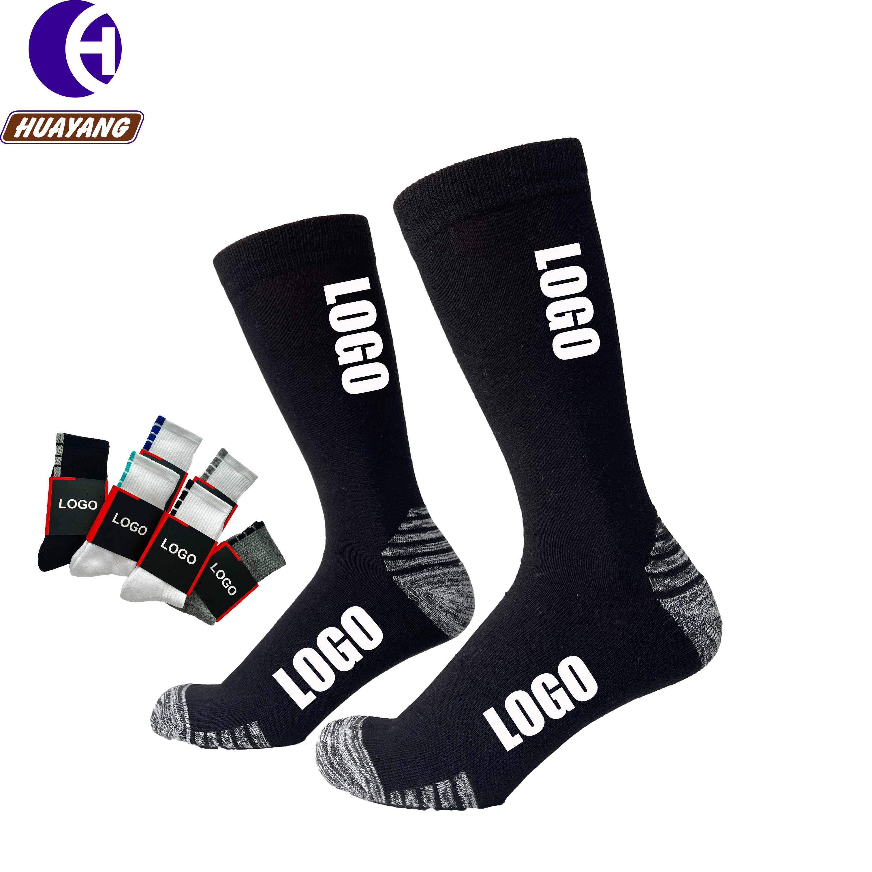 Chaussettes de sport personnalisées pour hommes pour la vie quotidienne et la saison d'automne 1